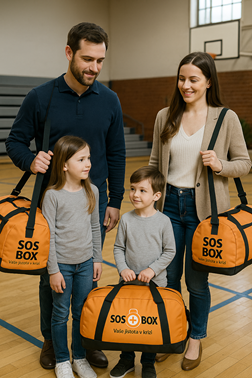 SOS BOX Evakuace - základní balíček ve sportovní tašce