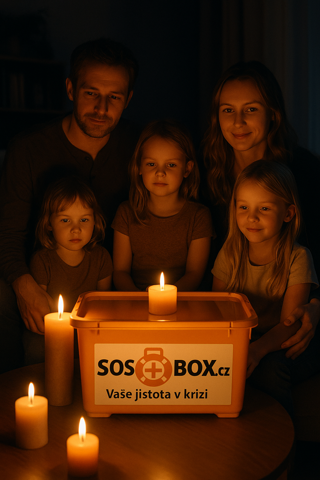 SOS BOX Blackout - základní balíček v plastovém boxu